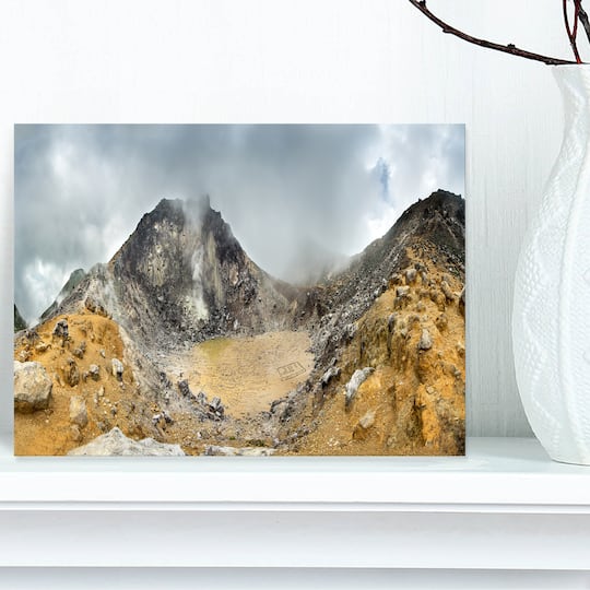 Designart - Volcano Panorama with Dramatic Sky